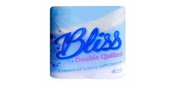 Luxury Bliss Double Quilted Toilet Rolls